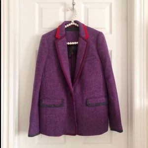 Harris Tweed Wool Blazer